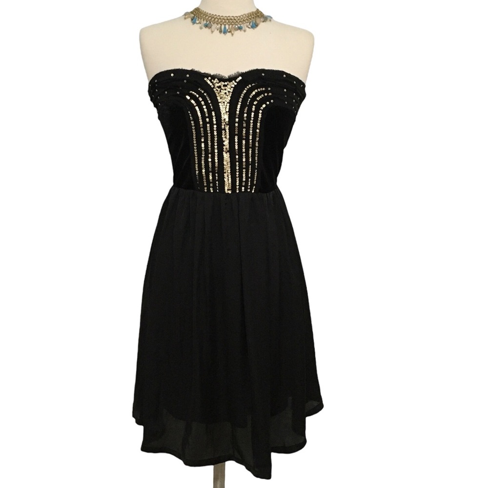 THML Strapless Dress